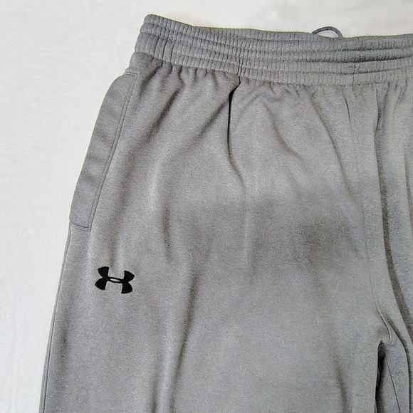 Under Armour Mens Sweatpants XXL Gray Fleece Athletic Joggers - Picture 3 of 9